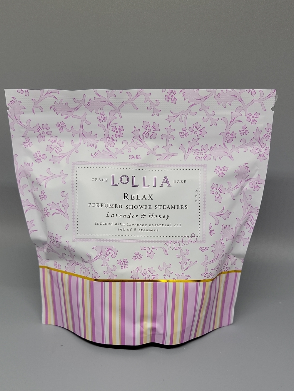Lollia Relax Lucury Shower Steamers Lavender & Honey